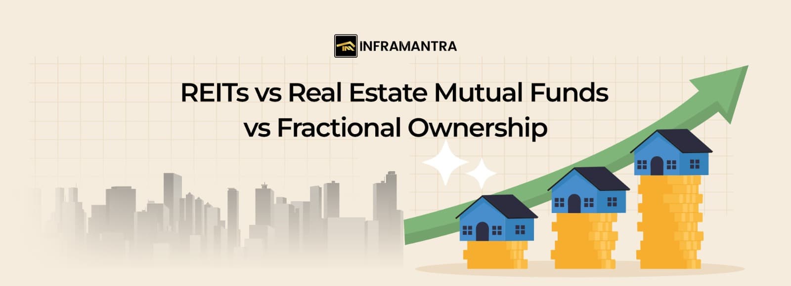 REITs vs Real Estate Mutual Funds vs Fractional Ownership : A Clear Guide for Indian Investors